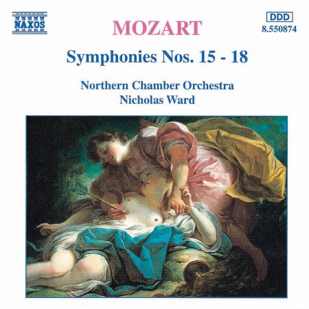 Northern Chamber Orchestra, Nicholas Ward: Mozart: Symphonies Nos. 15 - 18 - CD