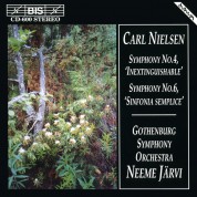 Gothenburg Symphony Orchestra, Neeme Järvi: Carl Nielsen: Symphonies 4 & 6 - CD