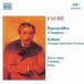 Faure: Barcarolles (Complete) / Ballade, Op. 19 - CD