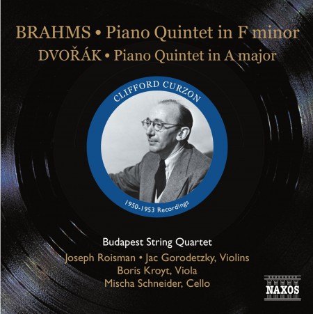 Budapest String Quartet: Brahms, Dvorak: Piano Quintets - CD