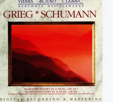 Grieg, Schumann: Klavierkonzert Op 16, 54 - CD