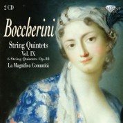 La Magnifica Comunità: Boccherini: String Quintets, Vol. IX - CD