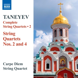 Carpe Diem String Quartet: Taneyev: Complete String Quartets, Vol. 2 - CD