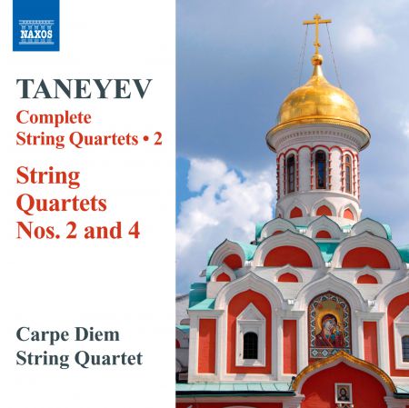 Carpe Diem String Quartet: Taneyev: Complete String Quartets, Vol. 2 - CD