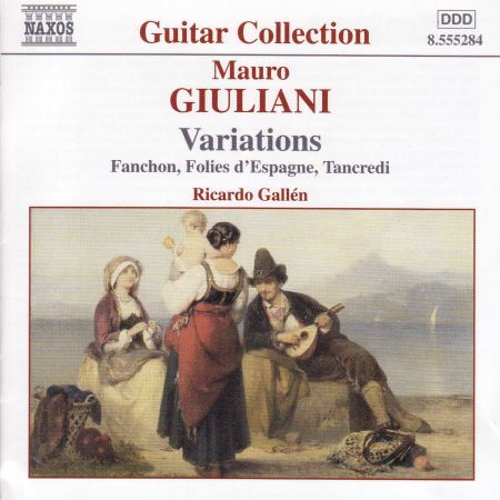 Ricardo Gallen: Giuliani: Variations - CD