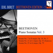 İdil Biret: Beethoven, L. Van: Piano Sonatas, Vol. 3 (Biret) - Nos. 7, 21, 25 - CD