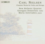 New Hellenic Quartet, Georgios Demertzis, Maria Asteriadou: Carl Nielsen: Chamber Works for Violin & Strings - CD