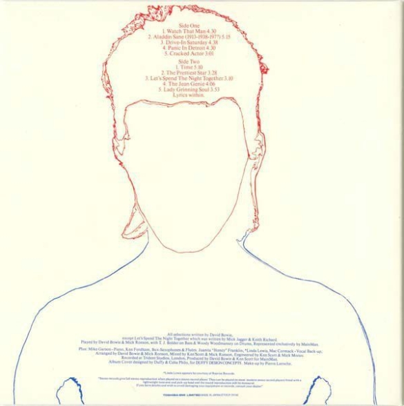 David Bowie: Aladdin Sane - Plak Foto #2