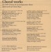 Masterworks of Choral Music - CD