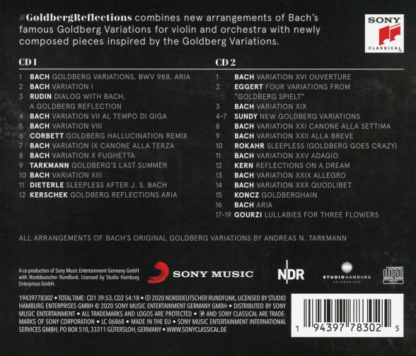 Niklas Liepe: Goldberg Reflections - CD Foto #2