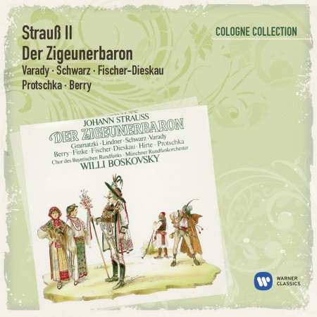 Dietrich Fischer-Dieskau, Münchner Rundfunkorchester, Willi Boskovsky: Strauss II: Der Zigeunerbaron - CD