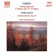 Grieg: String Quartets Nos. 1 and 2 / Johansen: String Quartet Op. 35 - CD