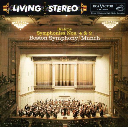 Charles Munch, Boston Symphony Orchestra: Brahms: Symphonies No. 4 in E Minor, Op. 98 & No. 2 in D Major, Op. 73 - CD