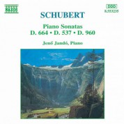 Schubert: Piano Sonatas, D. 664, D. 537 and D. 960 - CD