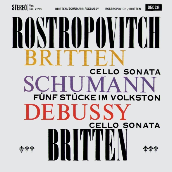 Mstislav Rostropovich, Benjamin Britten - Britten: Sonata in C for Cello and Piano