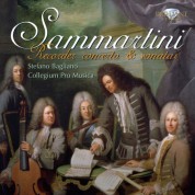 Stefano Bagliano, Collegium Pro Musica: Sammartini: Recorder Concerto & Sonatas - CD
