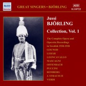 Bjorling, Jussi: Bjorling Collection, Vol. 1: Opera and Operetta Recordings (1930-1938) - CD