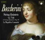 La Magnifica Comunita: Boccherini: Com. String Quartets Vol.8 - CD