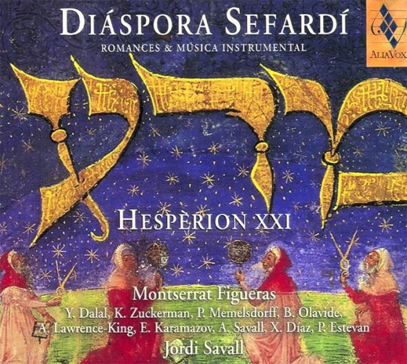 Montserrat Figueras, Jordi Savall, Hespèrion XXI: Diaspora Sefardi Romances & Musique Instrumentale sepharades - CD Foto #1