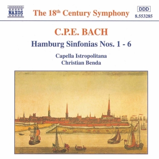 Bach, C.P.E.: Hamburg Sinfonias Nos. 1 - 6, Wq. 182 - CD