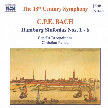 Bach, C.P.E.: Hamburg Sinfonias Nos. 1 - 6, Wq. 182 - CD