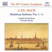 Bach, C.P.E.: Hamburg Sinfonias Nos. 1 - 6, Wq. 182 - CD