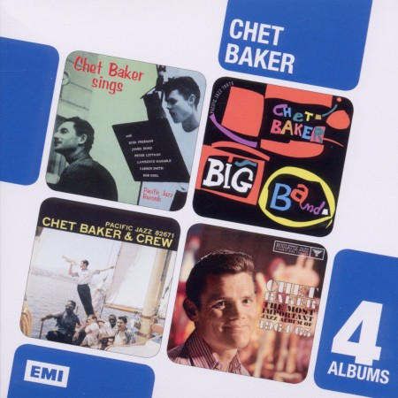 Chet Baker: 4 CD Box Set (Chet Baker Sings / Chet Baker Big Band / Chet Baker and Crew / The Most Important Jazz Album of 1964/1965) - CD