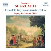 Scarlatti, D.: Keyboard Sonatas (Complete), Vol.  6 - CD