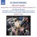 Schoenberg: Pierrot Lunaire / Chamber Symphony No. 1 / 4 Orchestral Songs - CD