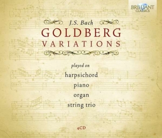 Pieter-Jan Belder, Yuan Sheng, Elena Barshai, Amati String Trio: J.S. Bach: Goldberg Variations - CD