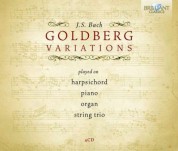Pieter-Jan Belder, Yuan Sheng, Elena Barshai, Amati String Trio: J.S. Bach: Goldberg Variations - CD