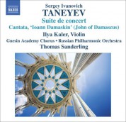 Thomas Sanderling: Taneyev, S.I.: Suite De Concert / Ioann Damaskin (John of Damascus) - CD