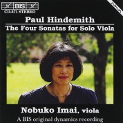 Nobuko Imai: Hindemith - Solo Viola Sonatas - CD