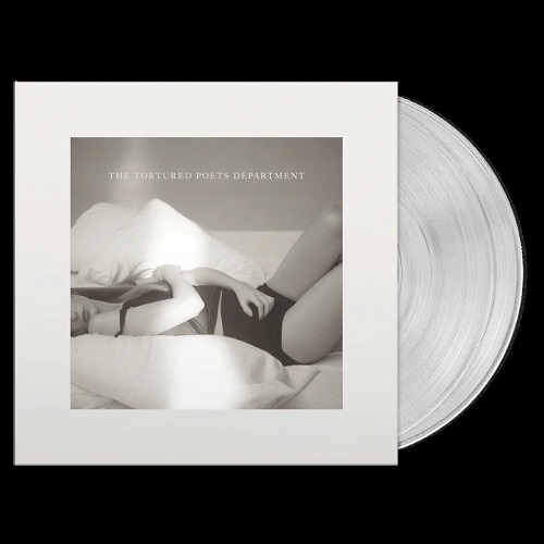 Taylor Swift: The Tortured Poets Department (Phantom Clear Vinyl) - Plak Foto #1