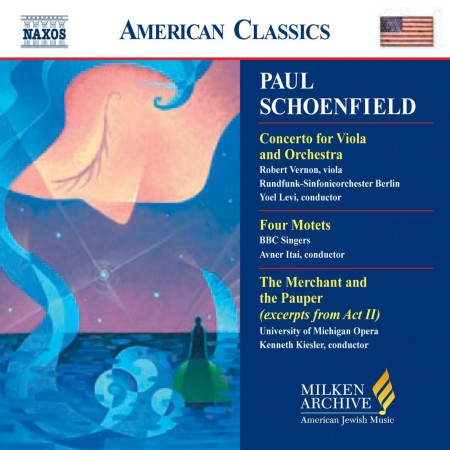 Yoel Levi, Rundfunk-Sinfonieorchester Berlin, Robert Vernon: Paul Schoenfield: Concerto for Viola & Orchestra; Four Motets; The Merchant and the Pauper - CD