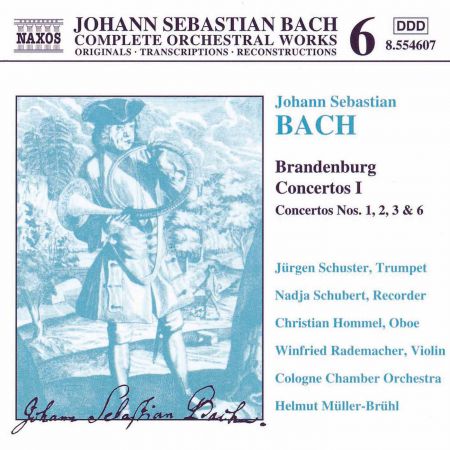 Cologne Chamber Orchestra, Helmut Muller-Bruhl: Bach: Brandenburg Concertos I - CD