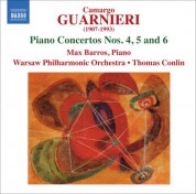 Max Barros: Guarnieri: Piano Concertos Nos. 4-6 - CD