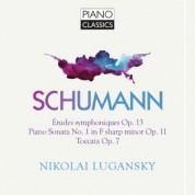 Nikolai Lugansky: Etudes Symphoniques Op.13, Piano Sonata No. 1, Toccata - CD