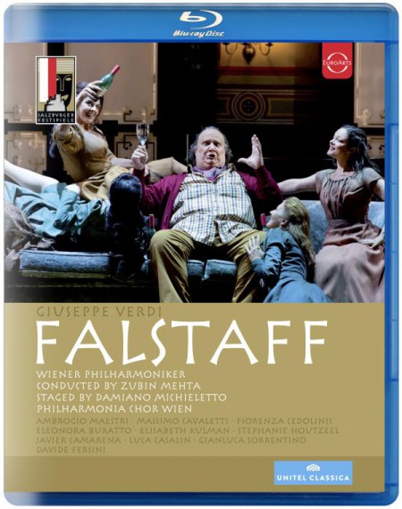 Eleonora Buratto, Javier Camarena, Luca Casalin, Fiorenza Cedolins, Wiener Philharmoniker, Zubin Mehta: Verdi: Falstaff - BluRay