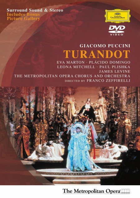Eva Marton, James Levine, Leona Mitchell, Paul Plishka, Plácido Domingo, The Metropolitan Opera Orchestra and Chorus: Puccini: Turandot - DVD