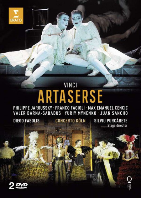 Philippe Jaroussky, Max Emanuel Cencic, Valer Barna-Sabadus, Franco Fagioli, Concerto Köln , Diego Fasolis: Leonardo Vinci: Artaserse - DVD