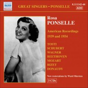 Rosa Ponselle: Ponselle, Rosa: American Recordings (1939, 1954) - CD
