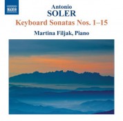 Martina Filjak: Soler: Keyboard Sonatas Nos. 1-15 - CD