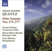 Verena Fischer: Quantz, J.J.: Flute Sonatas Nos. 272-277 - CD