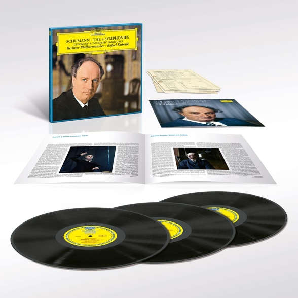 Rafael Kubelik, Berliner Philharmoniker: Schumann: The 4 Symphony - Plak Foto #2