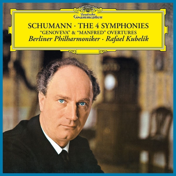 Rafael Kubelik, Berliner Philharmoniker: Schumann: The 4 Symphony - Plak Foto #1