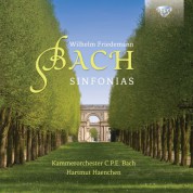 Kammerorchester Carl Philipp Emanuel Bach, Hartmut Haenchen: W.F. Bach: Sinfonias - CD