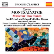Jordi Masó: Montsalvatge: Piano Music, Vol. 3: Music for 2 Pianos - CD
