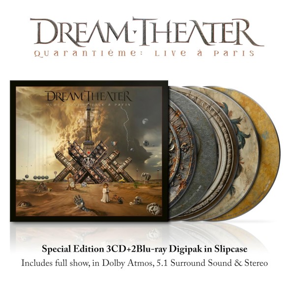 Dream Theater: Quarantième: Live À Paris - CD Foto #1