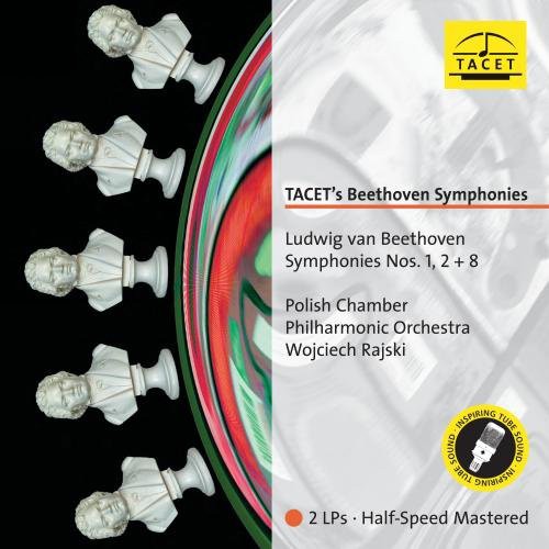 Wojciech Rajski, Polish Chamber Philharmonic Orchestra - Beethoven: Symphony No. 1, 2 & 8 (Half Speed Mastered)